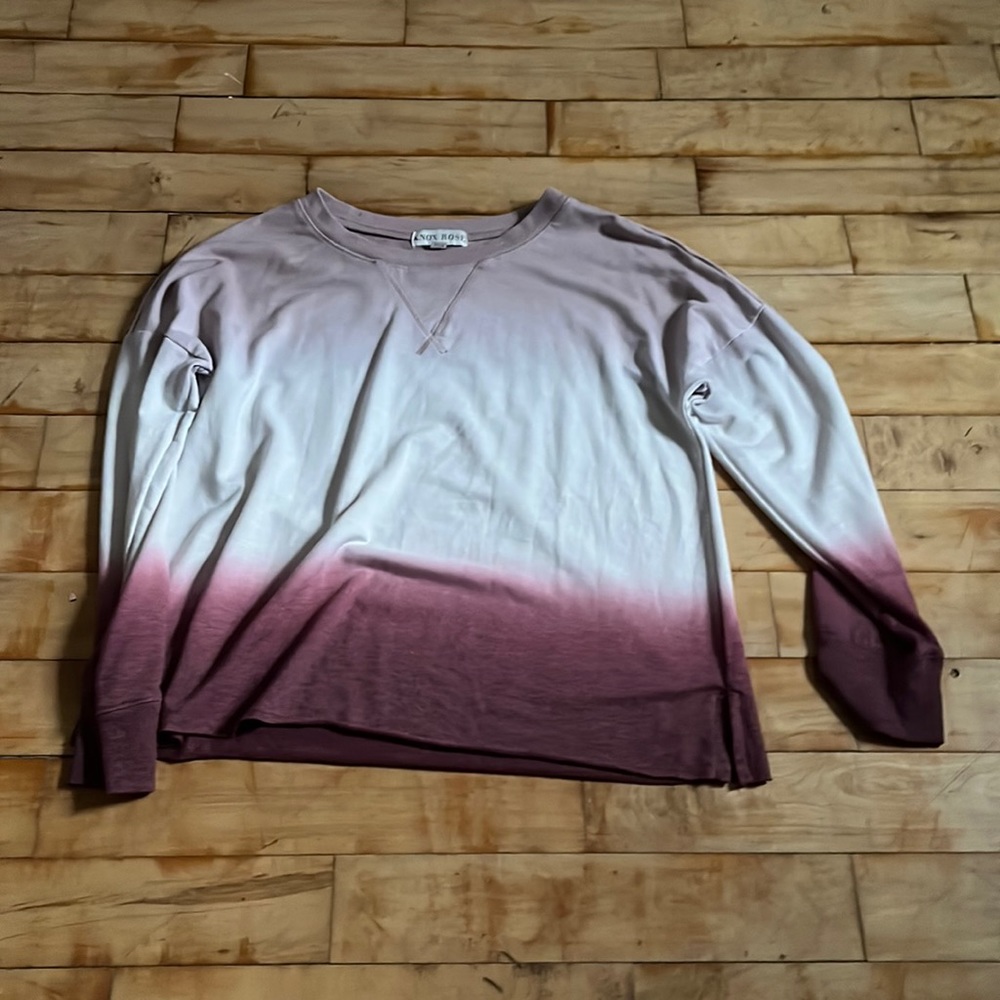 Pink & White Long Sleeve Shirt